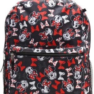 Fast Forward Disney Minnie Mouse Kids Backpack for School - 16" Girls Backpack Bookbag for Preschool Kindergarten Elementary, Size One Size, Minnie Allover