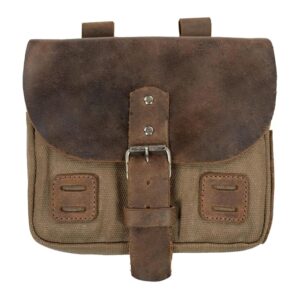 Hide & Drink, Survival Camping Pouch, Belt Loop, Rustic and Handy Tool Bag, Weather Resistant Outdoor Accessories, Traveling Essentials, Waxed Canvas, Handmade