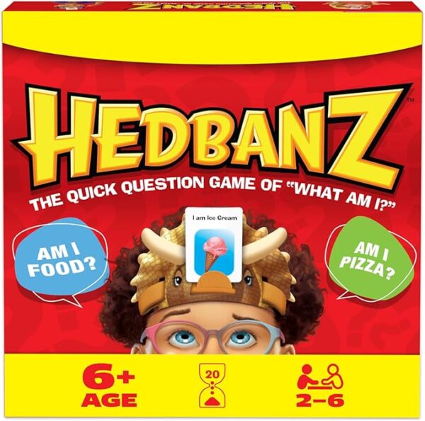 Spin Master Games, Hedbanz 2023 Edition with New Cards, Picture Guessing Board Game, for Family & Kids, 2-6 Players, for Ages 6 & Up - Image 2