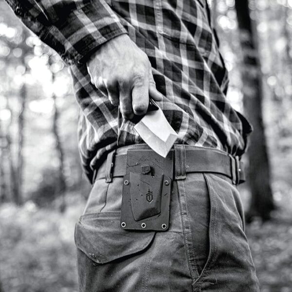Gerber Gear TRI-Tip Mini Cleaver Fixed Blade Camping Knife with Molle Sheath for Survival and Bushcrafting - Image 5