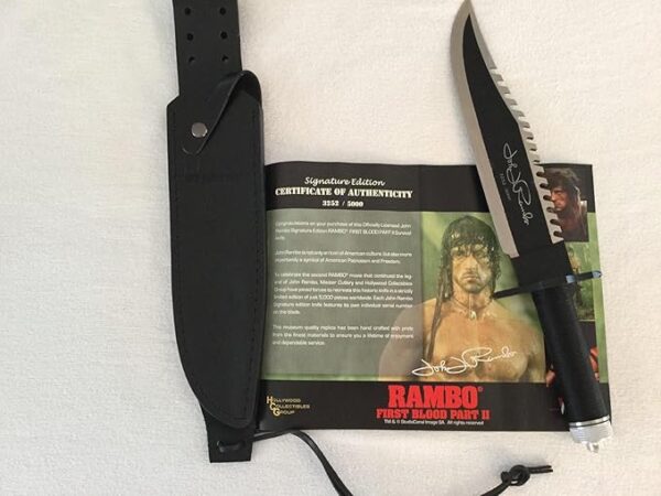 Rambo Knives Masterpiece Collection First Blood Part II Standard Edition Knife - Image 4