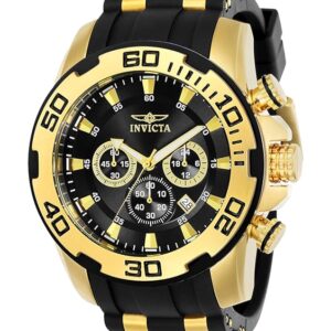 Invicta Men's 22340 Pro Diver Analog Display Quartz Black Watch