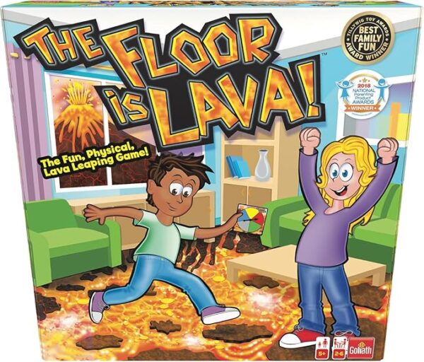 The Original The Floor is Lava! Game by Endless Games - Interactive Game For Kids And Adults - Promotes Physical Activity - Indoor And Outdoor Safe - Image 2