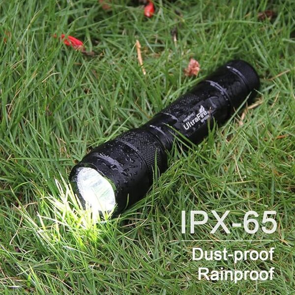 ULTRAFIRE WF-502B LED Tactical Flashlight 1000 Lumens 5 Modes Bright Mini EDC Flashlight Small Portable Waterproof Emergency Torch 3PCS (Battery Not Include) - Image 5