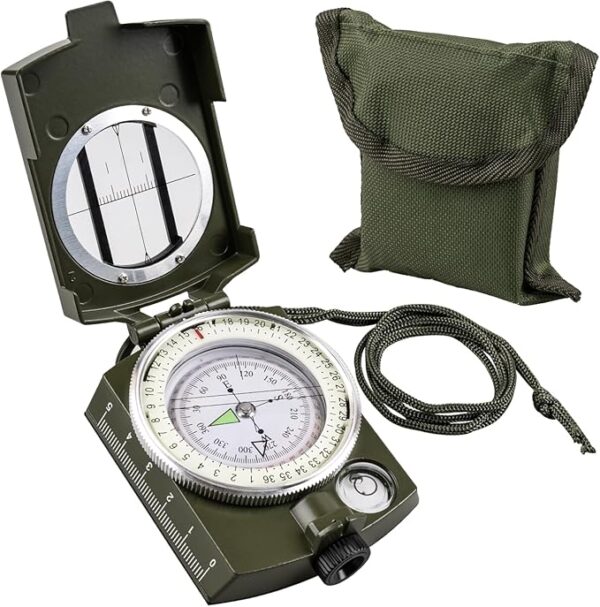 Compassesï¼Hiking Compass for Survival with ï¼Compass Survivalï¼Waterproof Durable and Pocket-SizedTactical Survival Compass with Lanyardï¼Climbing Biking Exploring Geology, Outdoor Activities - Image 3