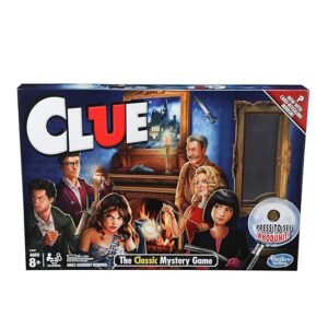 Hasbro Gaming Clue Game, Mystery Board Game, 2-6 Players, 8+ Years (Amazon Exclusive)