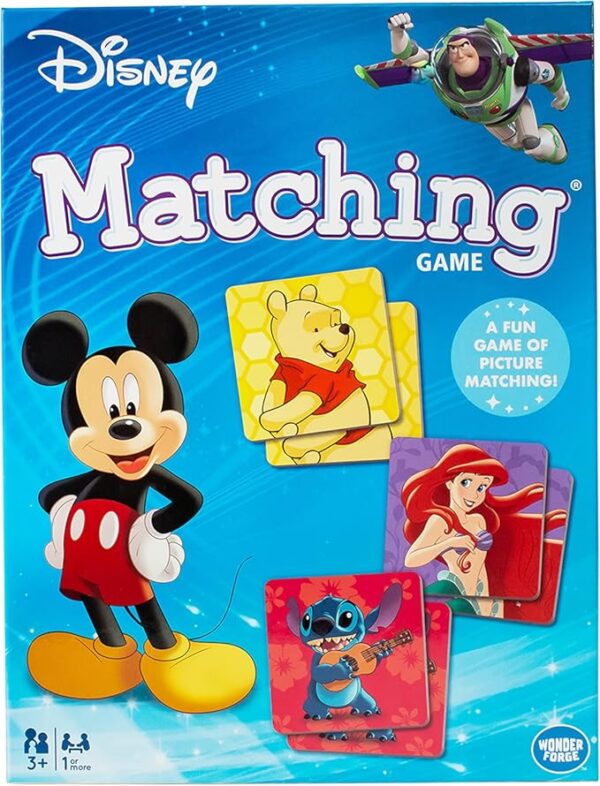 Wonder Forge Disney Matching Game â Fun Memory Game for Boys & Girls Ages 3 and Older - Featuring Classic Disney Characters â Preschool Learning Toy - Image 6