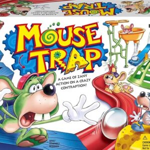 Hasbro Gaming Mouse Trap Kids Board Game, Family Board Games for Kids, Kids Games for 2-4 Players, Family Games, Kids Gifts, Ages 6 and Up (Amazon Exclusive)