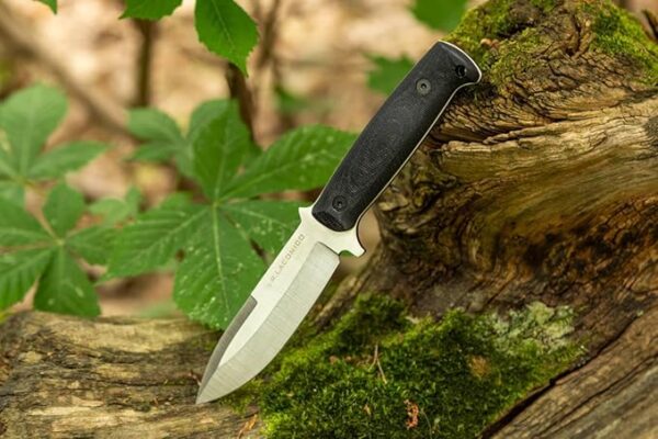 BPS Knives Stingray Desighned by Ray Laconico - Fixed-Blade D2 Steel Knife with Sheath - Outdoor Full Tang Knife - EDC Survival Knives - Image 6