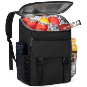 Cooler Backpack Soft Insulated Leak Proof 30/40/50/54 Cans Insulated Backpack Cooler Portable Picnic Camping Beach Hiking BBQ Lunch Backpack for Men and Women