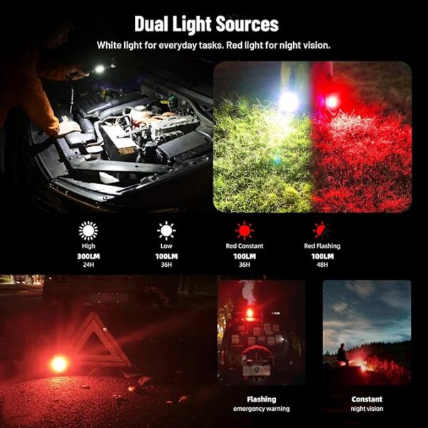 VASTFIRE Rechargeable Flashlights High Lumens 2024 Brightest Flashlight Spotlight Light Lanterns for Emergencies + Mini 365nm UV Flashlight for Resin Flash Light High Powered for Home Car Camping - Image 5
