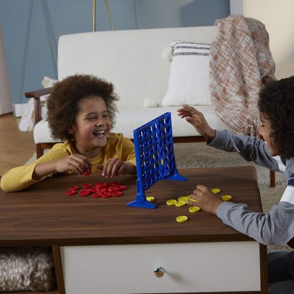 Hasbro Gaming Connect 4 Classic Grid,4 in a Row Game,Strategy Board Games for Kids,2 Player .for Family and Kids,Ages 6 and Up - Image 7