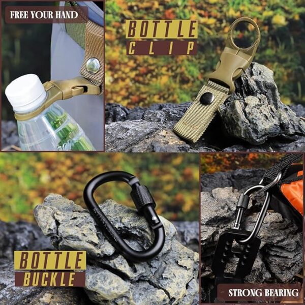 Gifts for Dad Men Husband Fathers Day, Survival Kit, Emergency Survival Gear and Equipment 14 in 1, Anniversary Birthday Gifts for Him Boyfriend, Hunting Fishing Camping Accessories, Cool Gadget - Image 6