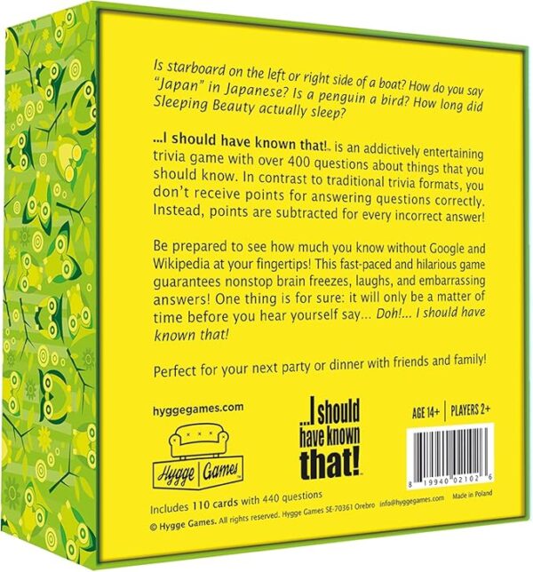 I should have known that! - A Trivia Game About Things You Oughta Know - Image 3