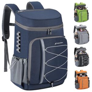 Maelstrom Cooler Backpack - 35/50 Can Insulated Soft Cooler Lunch Bag for Camping, Beach, Hiking & Shopping