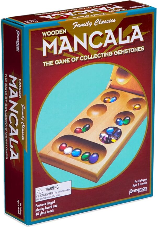 PRESSMAN TOYS PRE442606 MANCALA-AGES 6 TO ADULT; 2-4 PLAYERS - Image 6