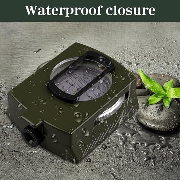 Compassesï¼Hiking Compass for Survival with ï¼Compass Survivalï¼Waterproof Durable and Pocket-SizedTactical Survival Compass with Lanyardï¼Climbing Biking Exploring Geology, Outdoor Activities - Image 6