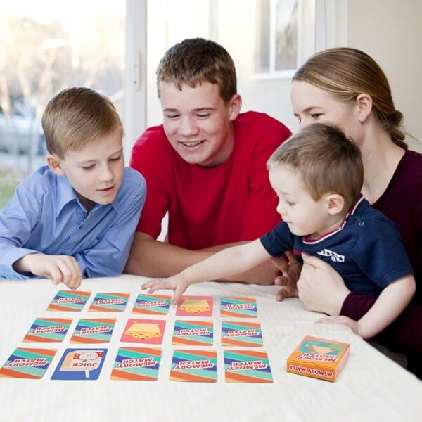 LotFancy Card Games for Kids, 6 Decks, Go Fish, Old Maid, Crazy Eights, Memory Match, Slap Jack, Animal Playing Cards, Easter Basket Stuffers, Stocking Stuffers, Birthday Gifts - Image 7