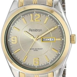 Armitron Men's Day-Date Function Expansion Band Watch, 20-4591