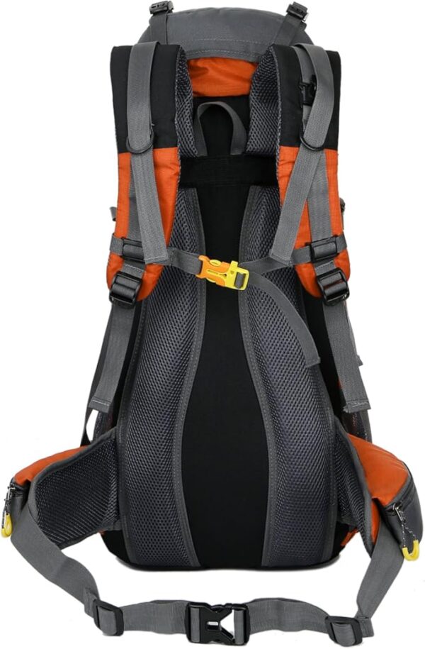 WoneNice 50L(45+5) Waterproof Hiking Backpack - Outdoor Sport Daypack with Rain Cover - Image 3
