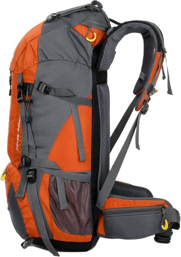 WoneNice 50L(45+5) Waterproof Hiking Backpack - Outdoor Sport Daypack with Rain Cover - Image 4