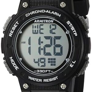 Armitron Sport Women's Digital Chronograph Resin Strap Watch