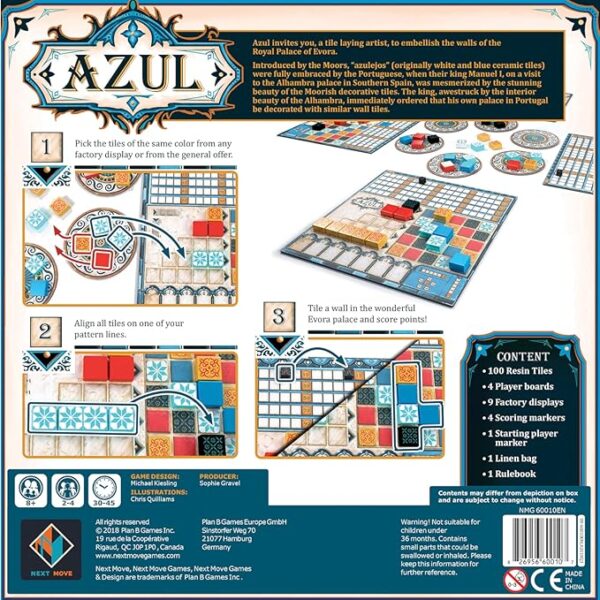 Board Game - Strategic Tile-Placement Game for Family Fun, Great Game for Kids and Adults, Ages 8+, 2-4 Players, 30-45 Minute Playtime, Made by Plan B Games - Image 4