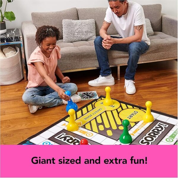 Giant SORRY! Classic Family Board Game Indoor Outdoor Retro Party Activity Summer Toy with Oversized Gameboard, for Adults and Kids Ages 6 and up - Image 4