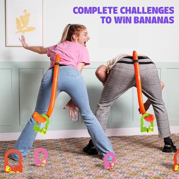It's Bananas! The Monkey Tail Game - Funny, Fun Party & Family Board Game for Kids, Stocking Stuffer, Christmas, Thanksgiving, White Elephant, Girls Night, Birthday Gift, Gag, Novelty - Image 6
