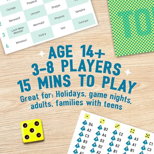 Big Potato The Chameleon, Award-Winning Board Game for Families & Friends | Includes 80 Extra Secret Words - Image 3