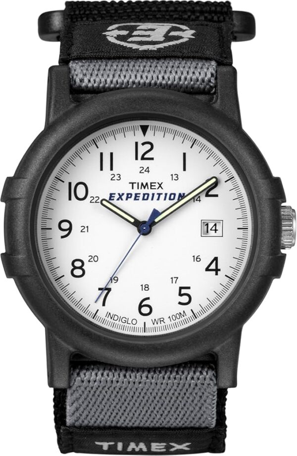 Timex Men's Expedition Camper Nylon/Leather Strap Watch - Image 2