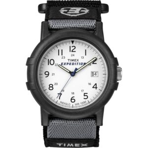 Timex Men's Expedition Camper Nylon/Leather Strap Watch