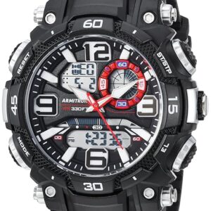 Armitron Sport Men's Analog-Digital Chronograph Resin Strap Watch